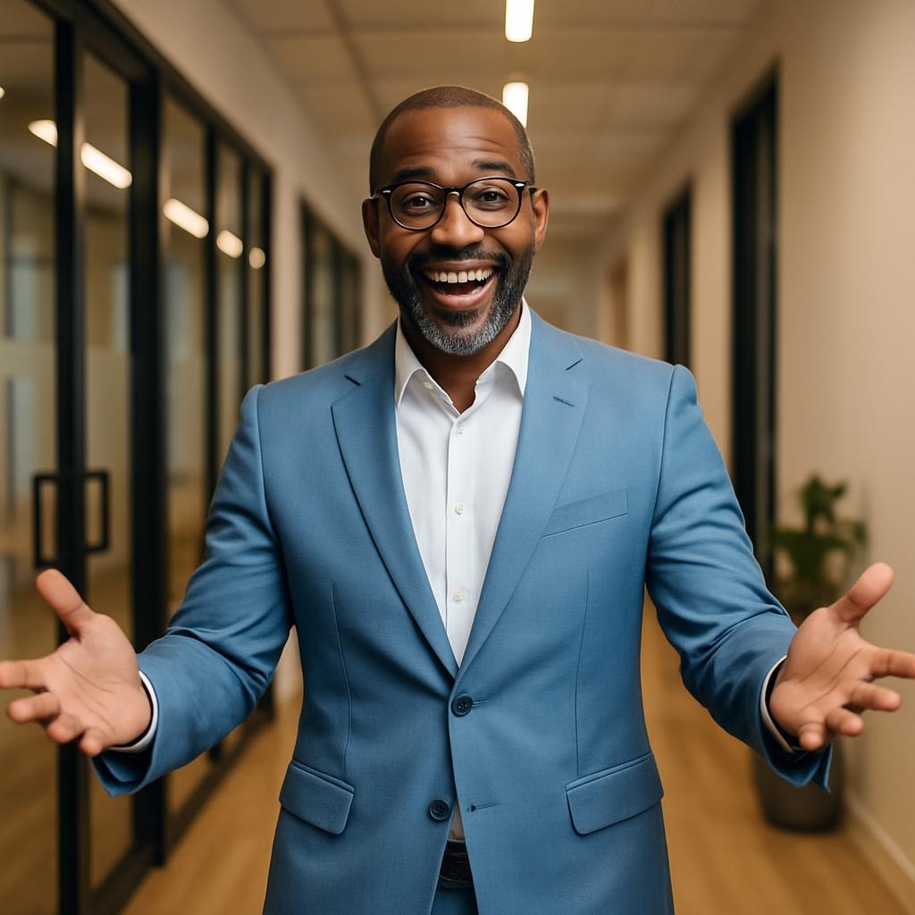 Introductory welcoming image of Edwaya Corporation Limited's marketing director.